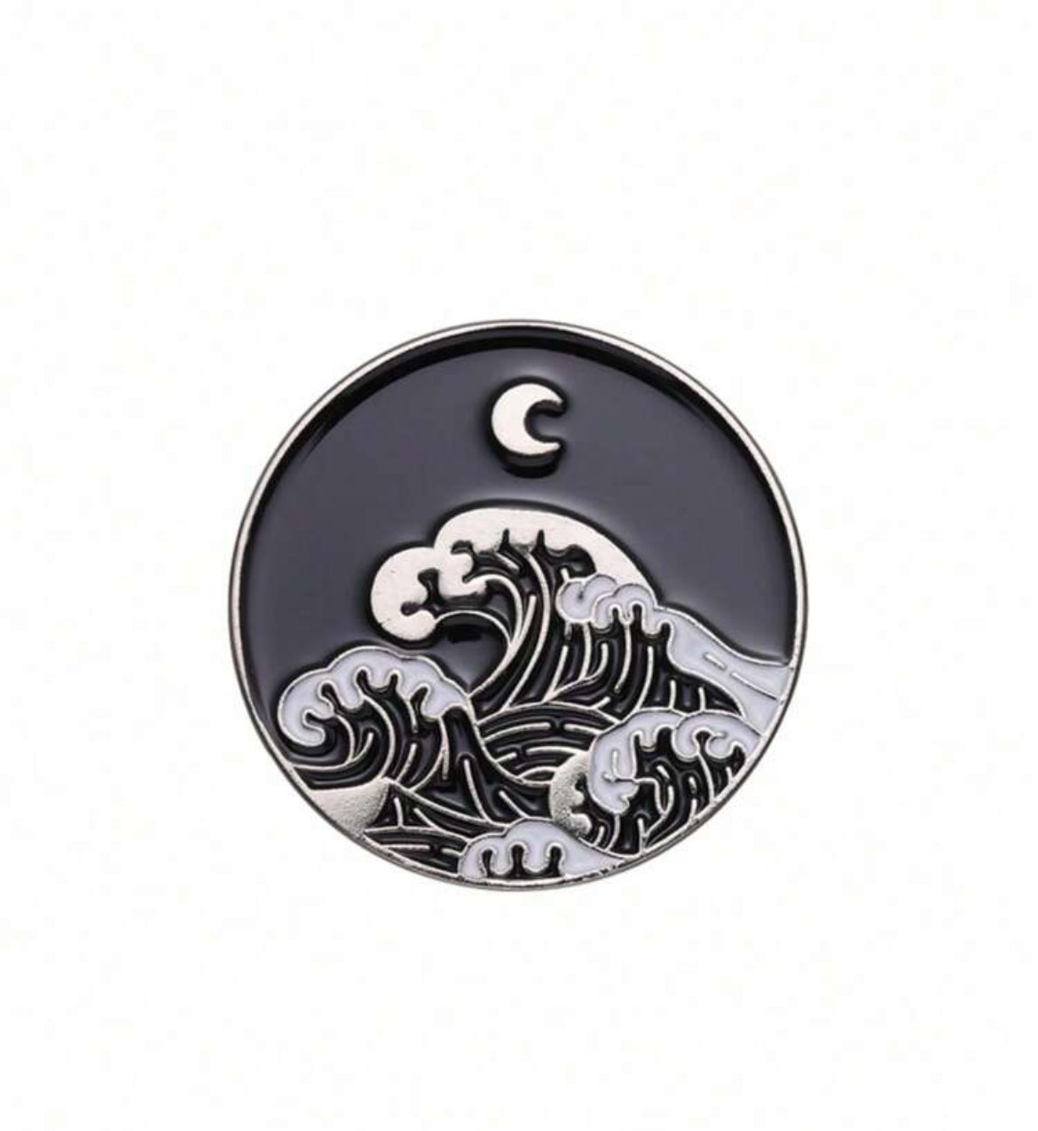 Waves and Mountain Badge