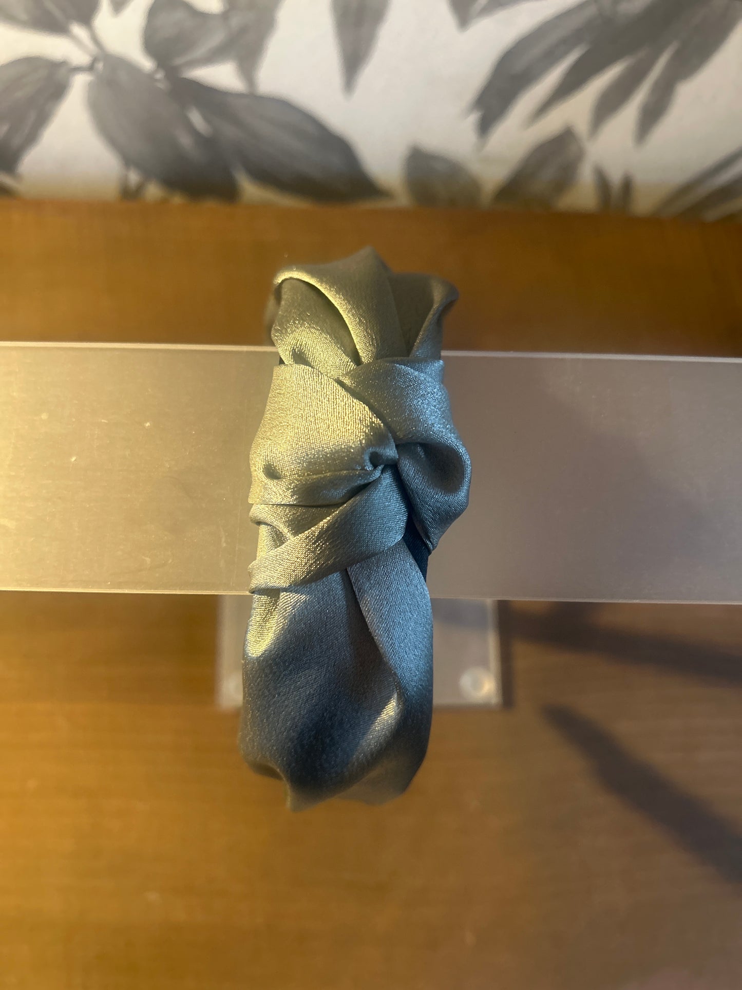 Green Satin Headband