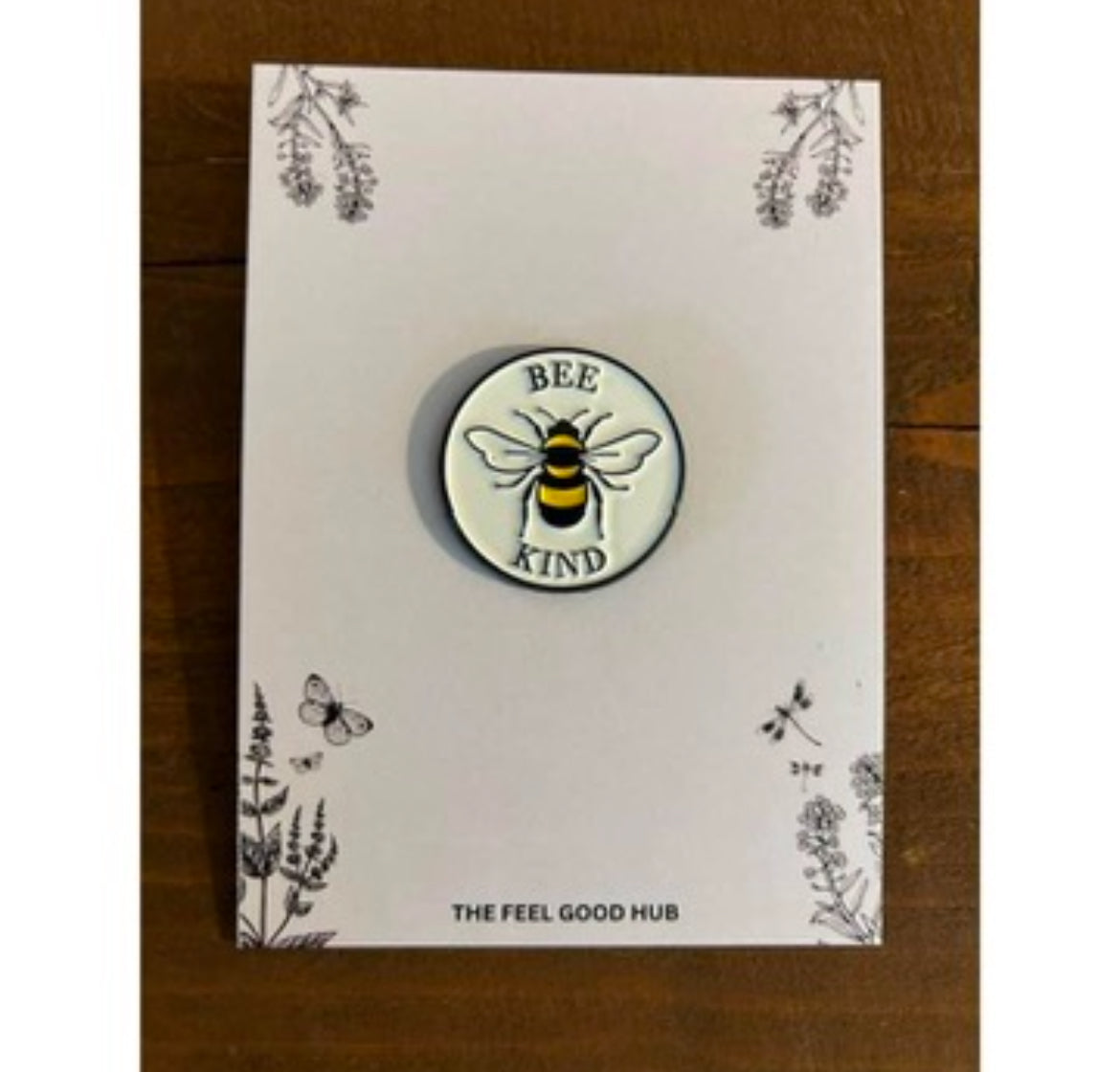Bee Kind Bee Pin Badge