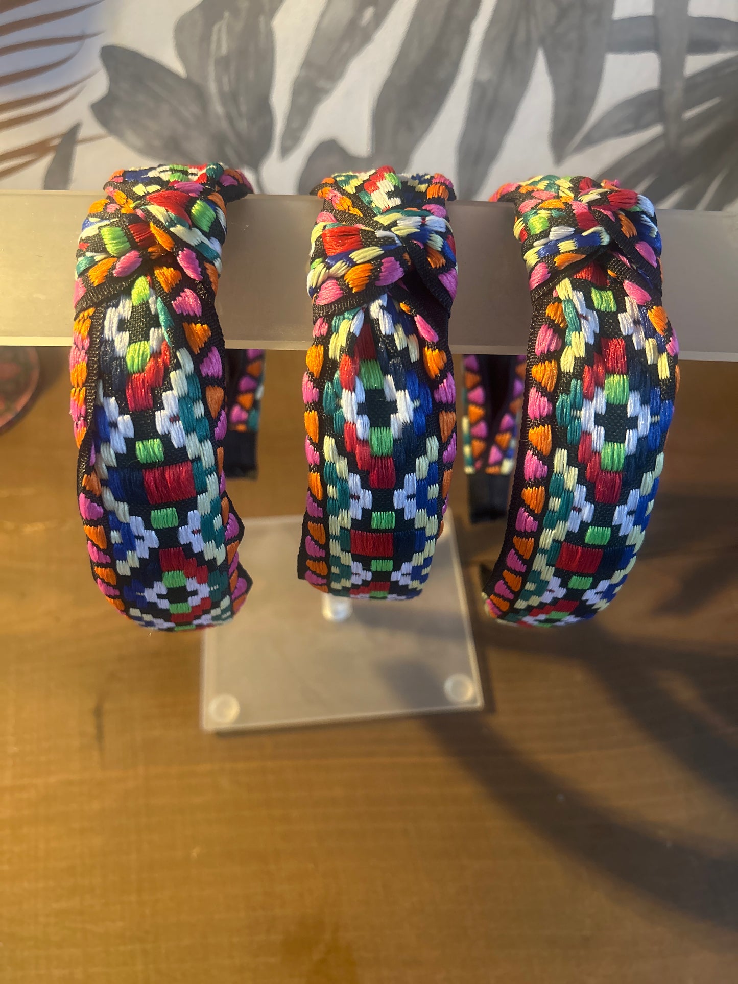 Aztec Multi Coloured Retro Headband