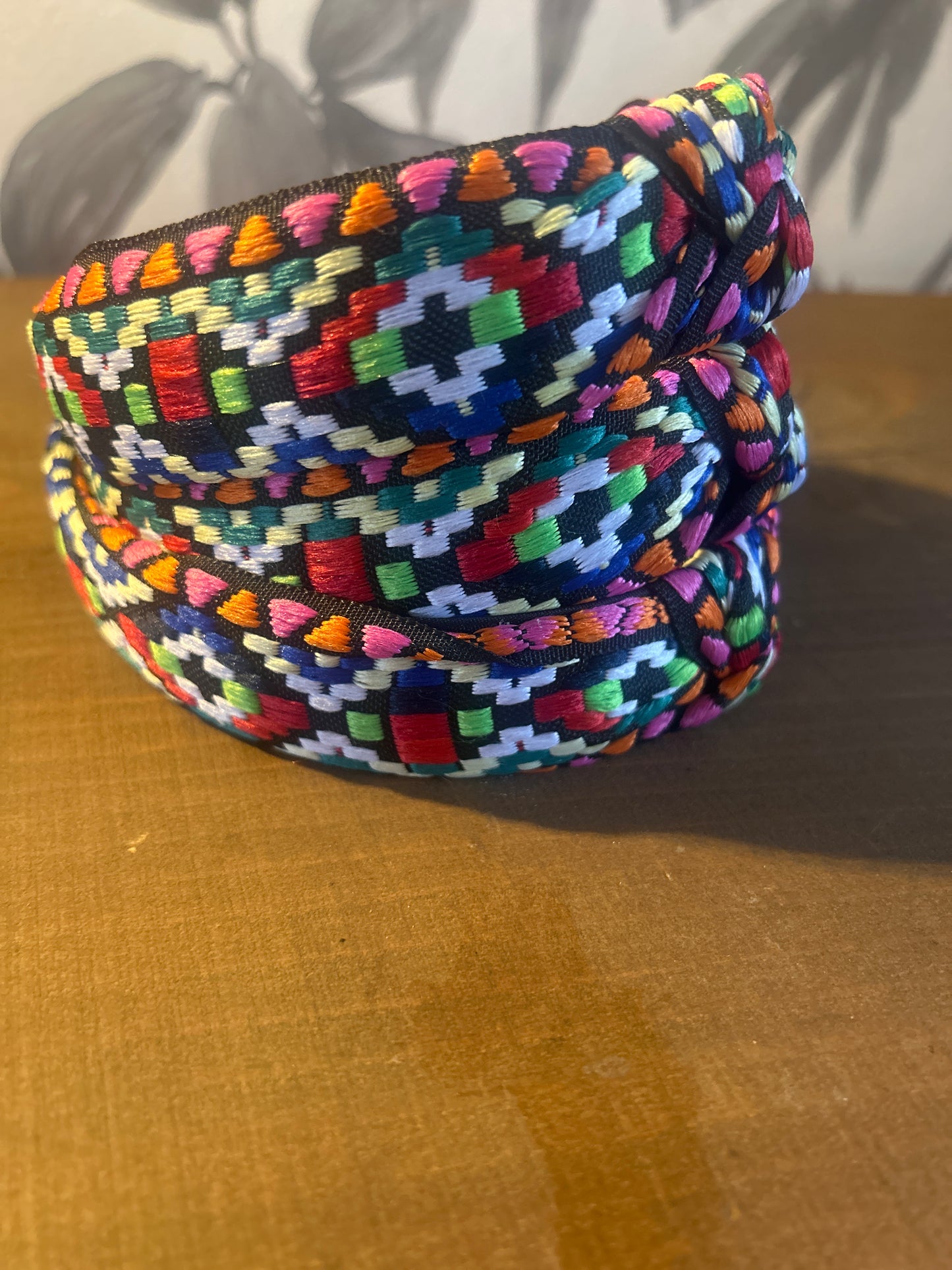 Aztec Multi Coloured Retro Headband