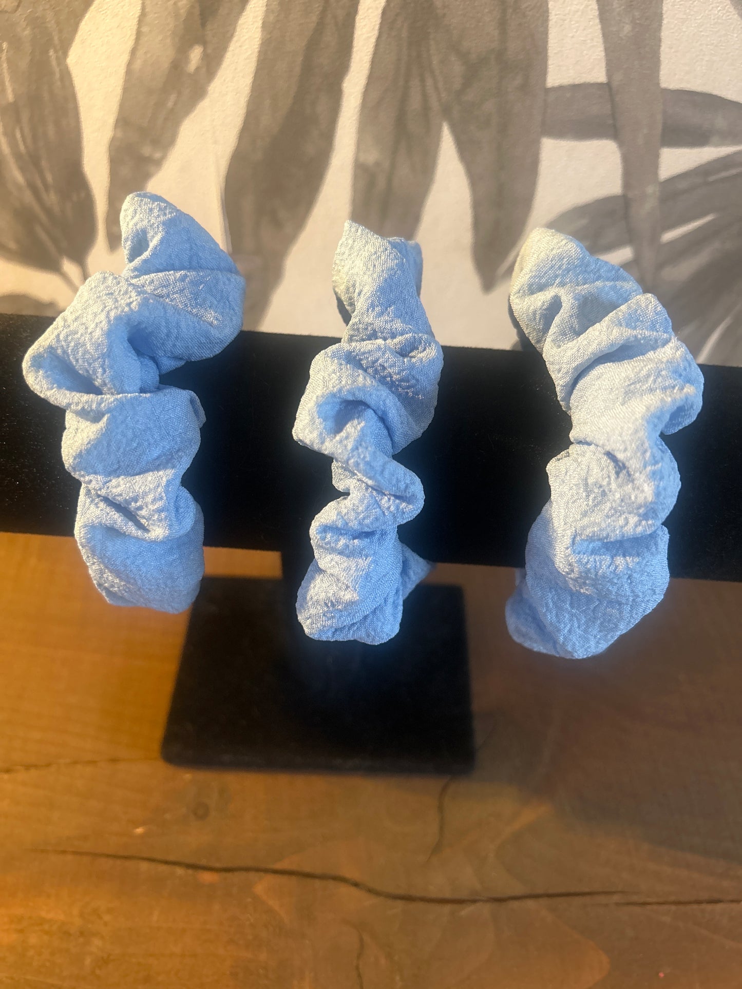 Blue Scrunchie