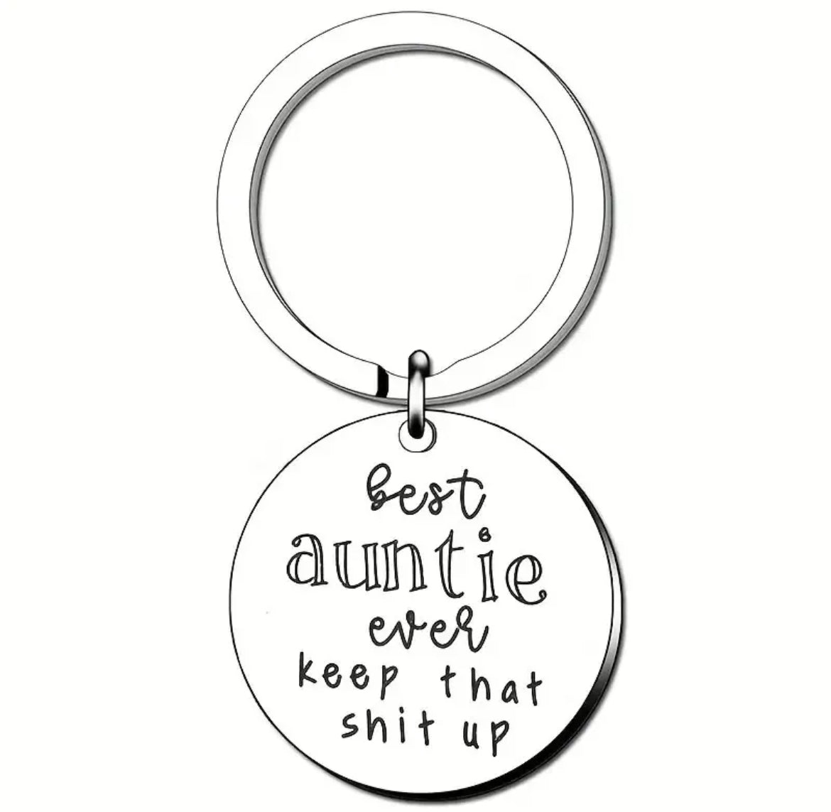 Best Auntie Ever Keyring