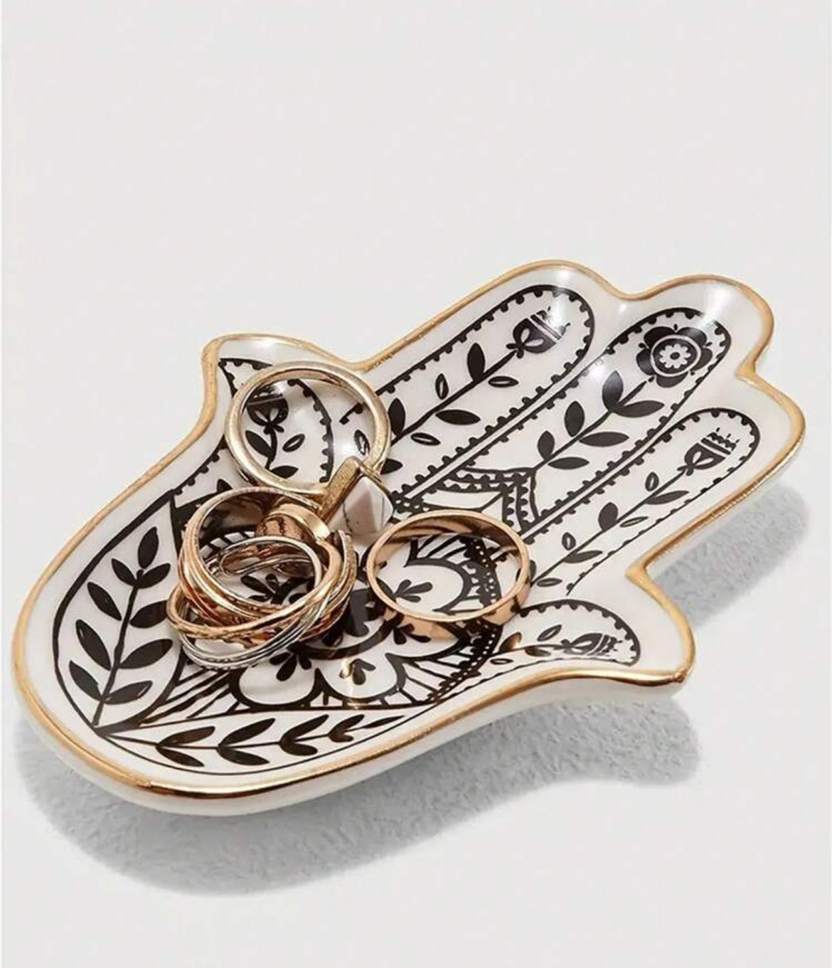 Hamsa Hand Jewellery Trinket Tray