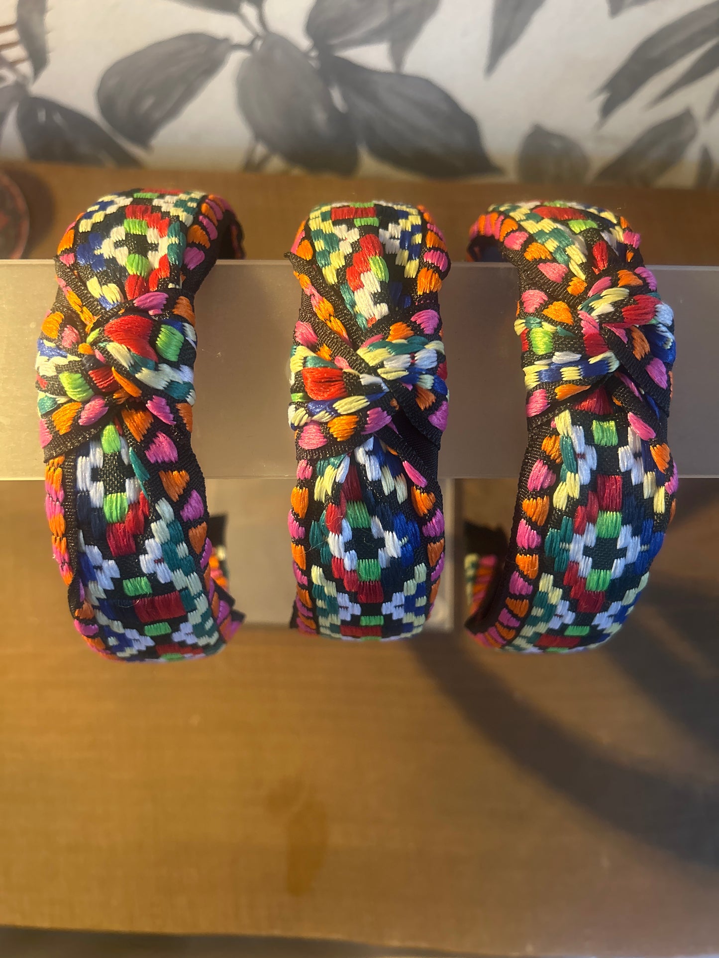 Aztec Multi Coloured Retro Headband