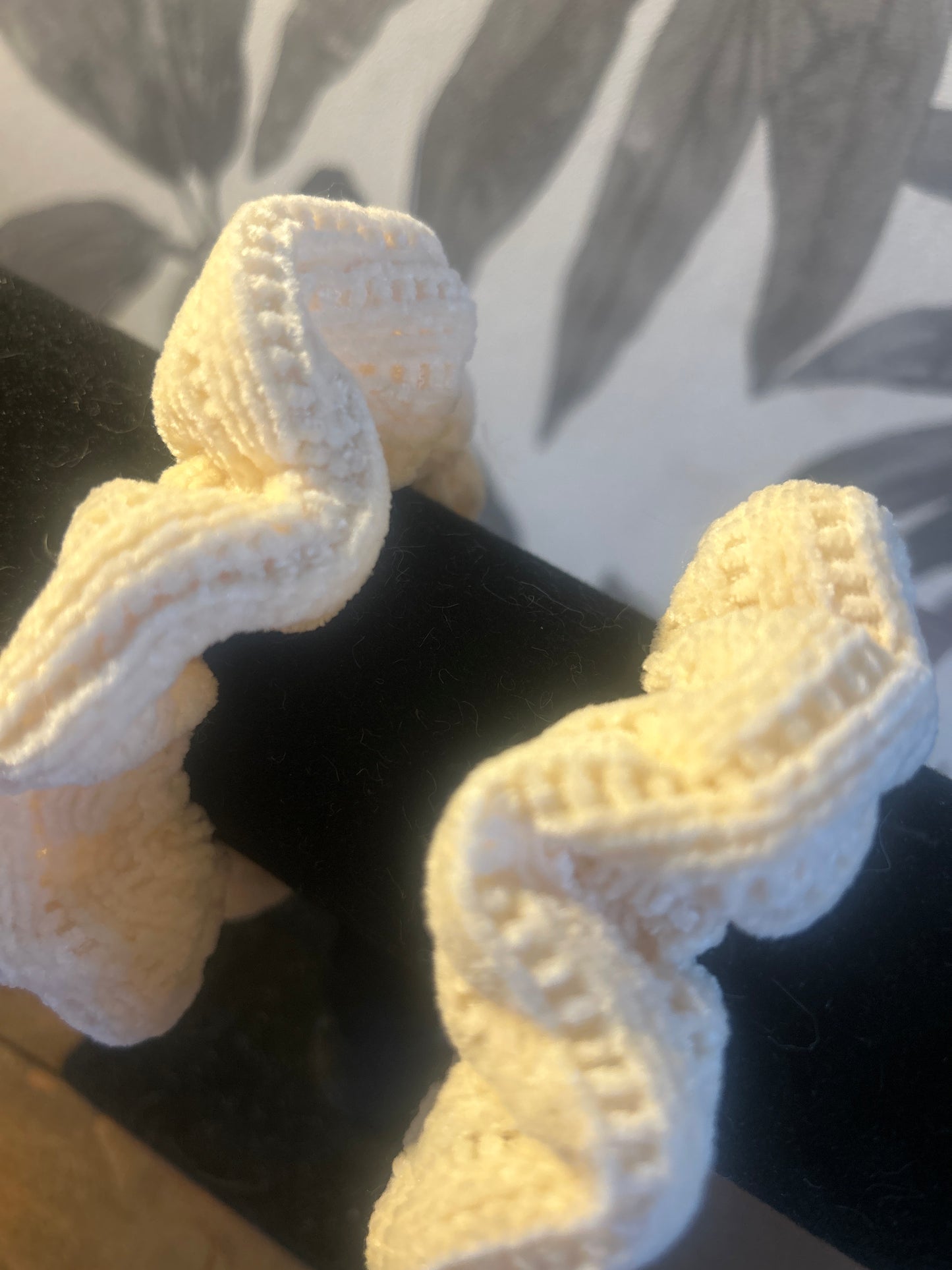 Cream Chunky Cord Scrunchie