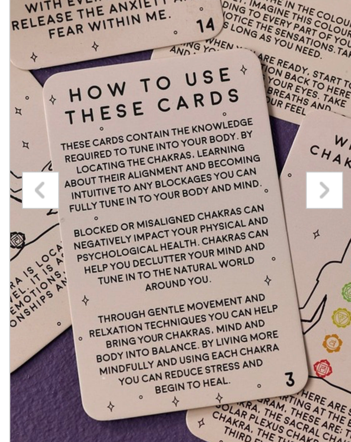 Chakra Cards