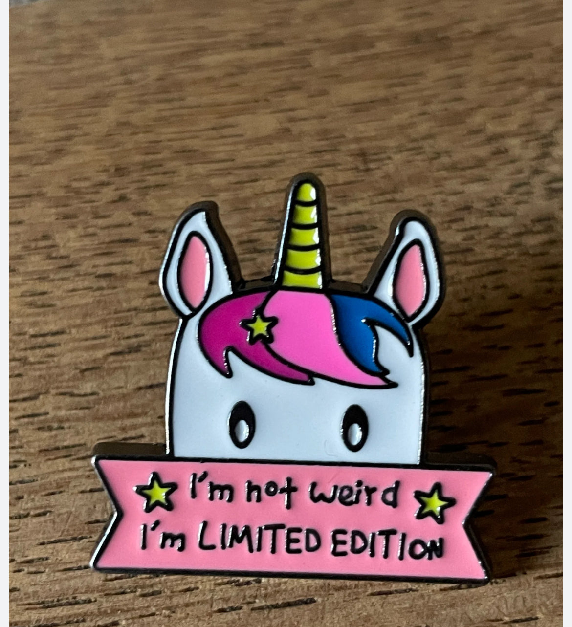Limited Edition Unicorn Badge