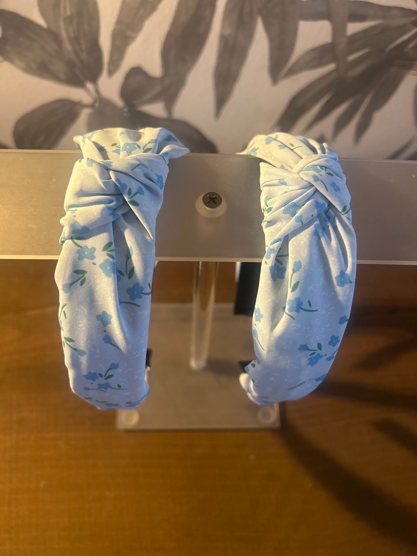 Blue Floral Headband