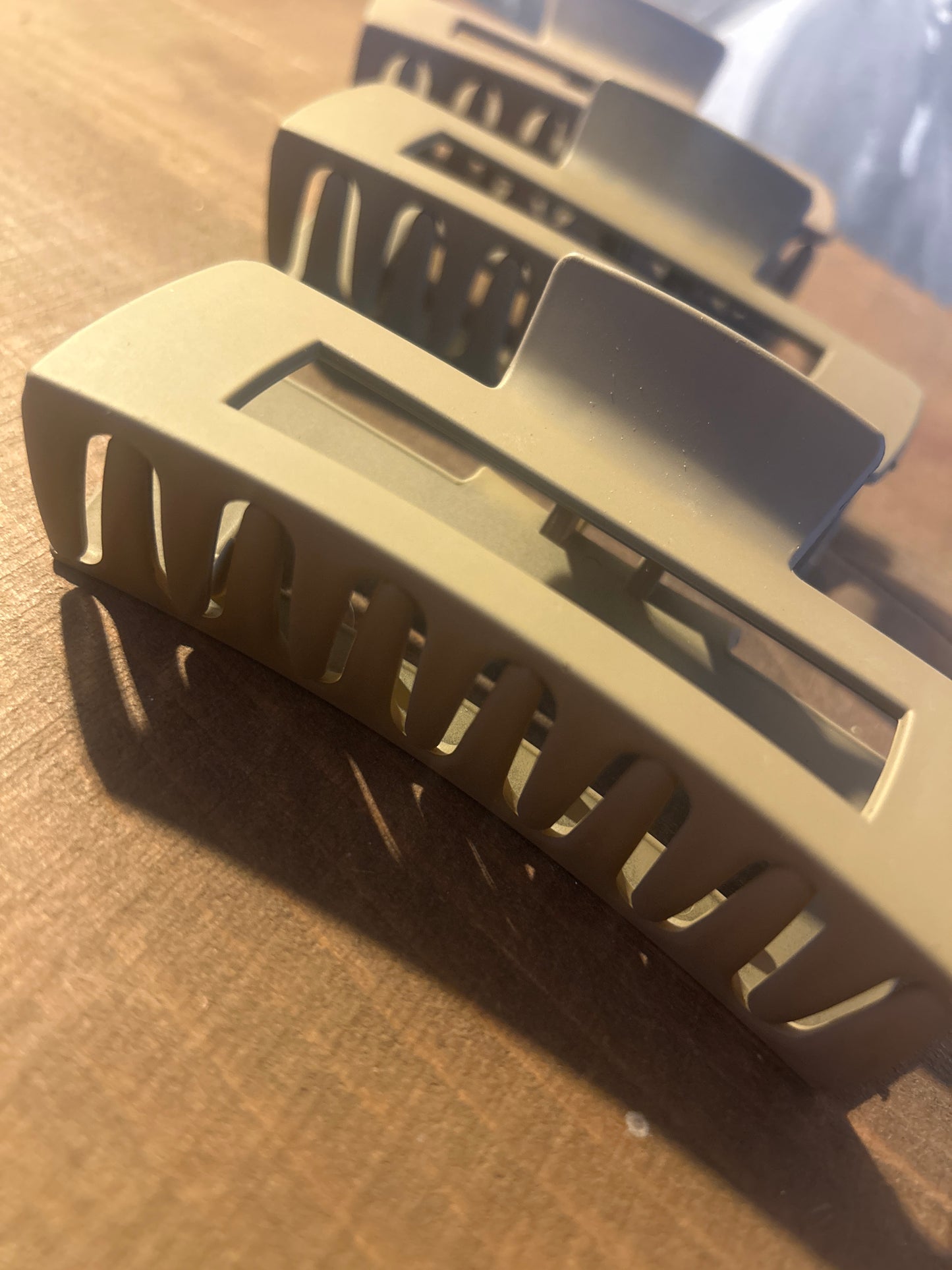 Brown Claw Clip