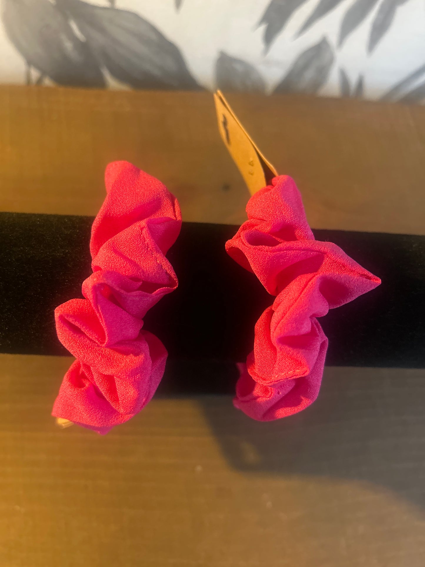 Cerise Pink Scrunchie