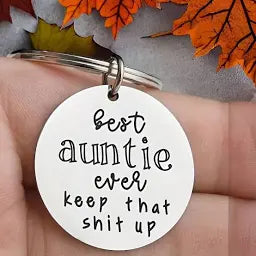 Best Auntie Ever Keyring
