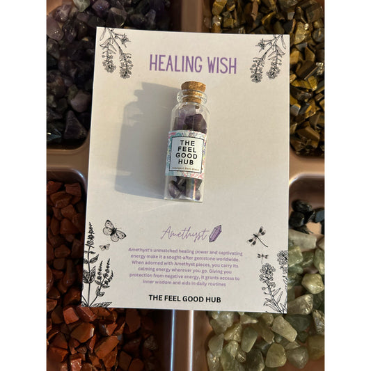 Amethyst Crystals Healing Wish